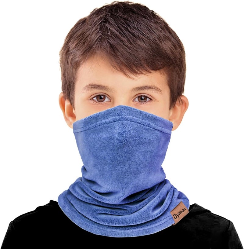 Dymex Kids Neck Warmer Gaiter Winter Fleece Face Neck Cover Balaclava Cold Weather Windproof Face Mask for Boys Girls - Image 2